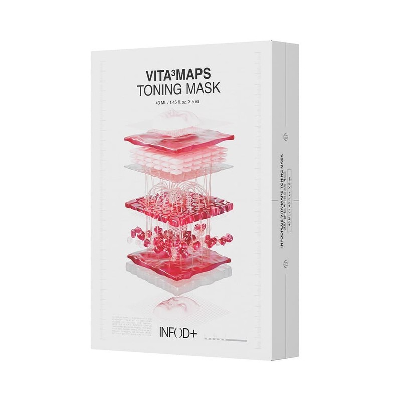 Infodplus INFOD+ Vita Maps Toning Mask Sheet 5ea - INFOD+