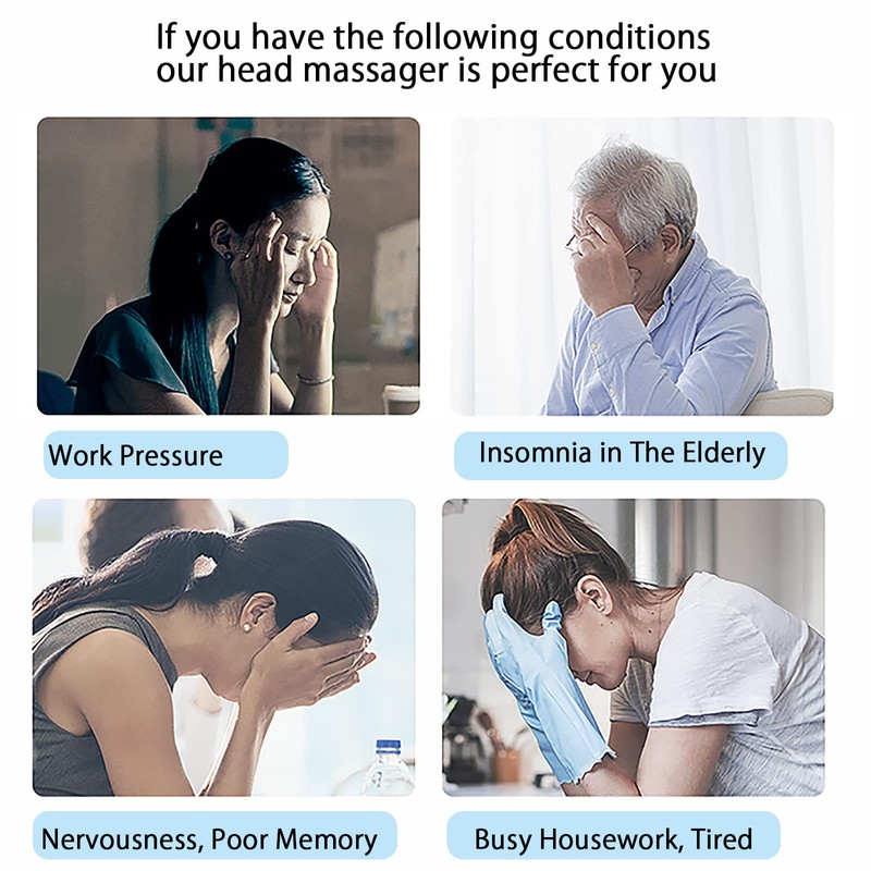 Steel Wire Head Massager Scalp Massager Head Massage Deep Relaxation