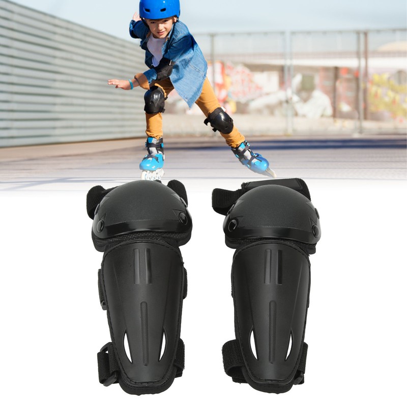 Cycling Elbow Pads Breathable Adjustable Reflective Shock Absorbing Child Sports