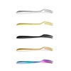 NILLOS Mini Fruit Forks, 5 PCS Stainless Steel Fruit Fork