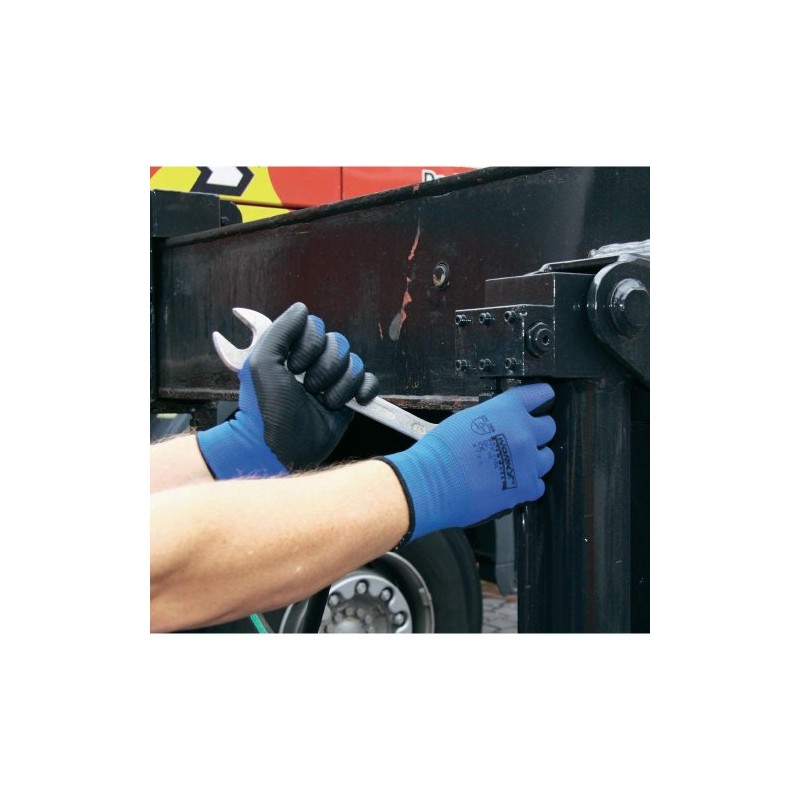 L+D worky NYLON GRIP NITRIL FEINSTRICKHAND.GR.11