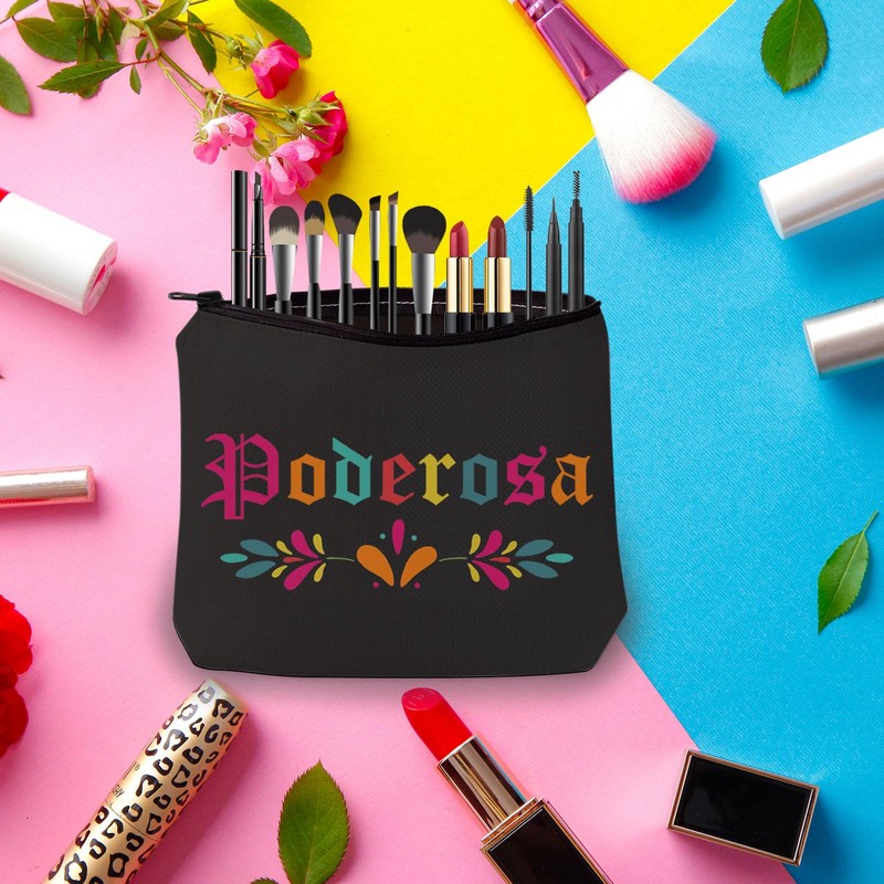 Latina Power Makeup Bag Poderosa Cosmetic Bag Latina Empowerment Gift