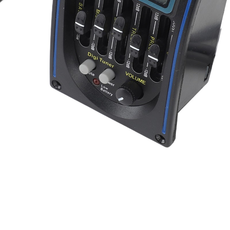 Acoustic Guitar Pickup Precise Tuning Multi Functional Guitar EQ Equalizer