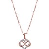 LuckyLy Collares para Mujer Acero Inoxidable y Zirconia Cúbica Regalos