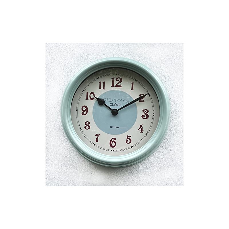 Spring life Vintage Retro Style Round Wall Clock Kitchen American