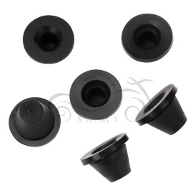 Unbranded 6PCS Rubber Side Cover Grommets For Harley Road King Electra Glide FLHTC FLHTCU