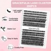 DIY Lash Extension Kit Individual Lash Clusters Kit 40D 50D