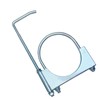 4" Heavy-Duty Universal Exhaust Clamp with Hanger, Exhaust Pipe Muffler