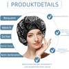 YENTEN Satin Hair Cap for Women, Double Sided Silk Bonnet
