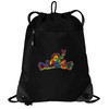 Broad Bay Peace Frog Drawstring Bag Peace Frogs Cinch Pack