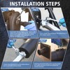 Generator Exhaust Extension Kit, Generator Silencer Kit with Three Adapters,