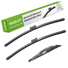 PARRATI® Windshield Wipers-26''+17''+14'' Replacement for 2019-2024 Subaru Forester Wipers,Automotive Front and Rear Wiper Blades for MY Car Replace of Original Equipment(Set of 3)
