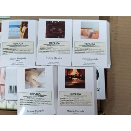 Maison Margiela REPLICA Lot of 5 New Maison Margiela REPLICA Vial Sample Set w/Card Beach Walk/Jazz Club