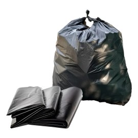 Bolsa Negra Basura 60cm90cm  70cm90cm 1kg 100 Reciclable                                                                                              