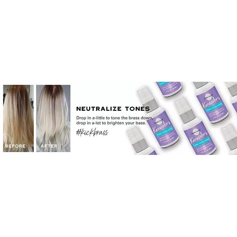 Keratotek Keracolor Gotas Matizantes Para Rubios O Canas