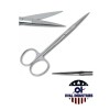 Oval Industries 2-Pcs Iris Scissors 4.5" Straight - Surgical &