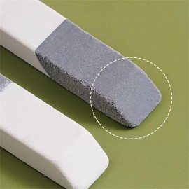 Gray Sand and Matte Eraser,Double Head Eraser,Used to Clear Office Ink Pen Students Ballpoint Pen Fountain Pen Gel Pen Frosted Eraser School Office Correction Supplies,Pen-Style Erasers Erasers