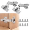 HBL' 2 Pack 45° Corner Cabinet Hinges, 45 Degree Angled