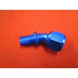 GOODRIDGE -12 FITTING  4031-12DBZ 15 DEGREE CRIMP ON FITTING, NASCAR FITTING