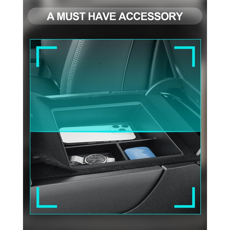 CDEFG for 2025 Armada Center Console Organizer Compatible with 2025