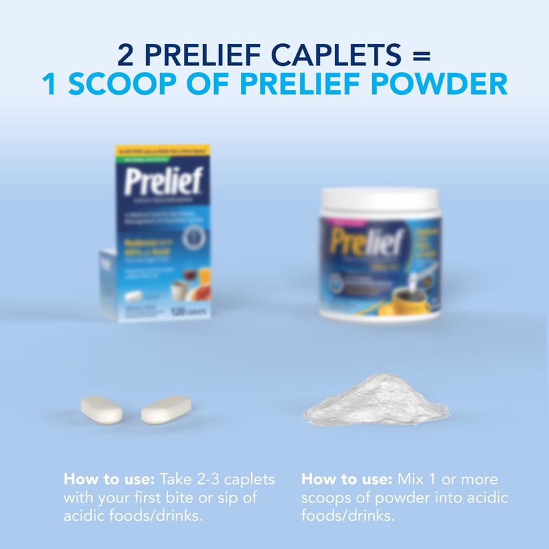 PRELIEF Powder Jar with Serving Scoop, 100 Servings