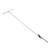 Camping Lamp Pole Retractable Double Light Hooks Retro Style Metal