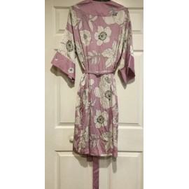 Victoria's Secret VICTORIAS SECRET VERY SEXY LIMITED EDITION DUSTER LONG KIMONO ROBE FLORAL S/XS