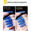BURANO Reflective Glitter Gel Nail Polish, Royal Blue UV LED