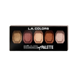 L.A. COLORS Shimmer Eyeshadow Palette, Beam Me Up CES697