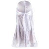 Silky Satin Durags for Men (White)