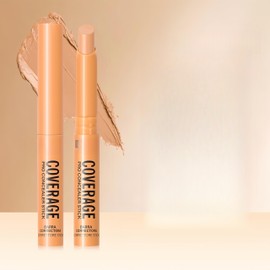 MAEPEOR Concealer Stick 12 Colors Smooth Lightweight Full Coverage Corrector Buildable Medium Coverage Concealer Stick (Color 04)