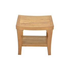 TeakFurnitureOutlet A-Grade Teak Brisbane Shower Seat 18" Stool/Bench