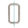 Dynasty Hardware 8" Back to Back Tubular Shower Door Pull