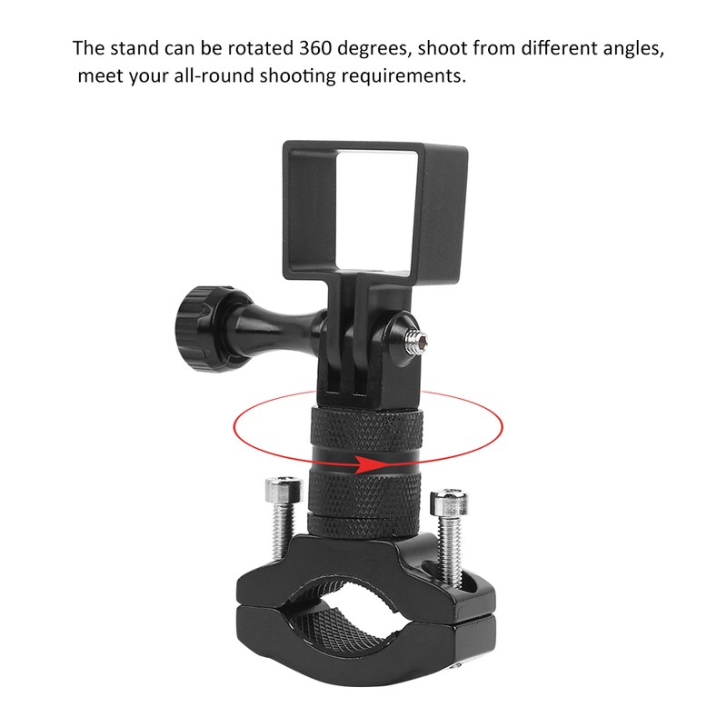 360 Degree Bicycle Motorbike Handlebar Pipe Clamp Bracket for Osmo