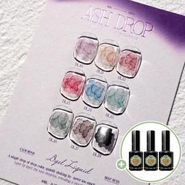 Diesel Liquid Ash Drop Ink Gel 10-piece set / 디젤 리퀴드 애쉬드롭 잉크젤 10종 세트
