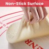 Non-slip Pastry Mat Extra Large,Counter Mat, Dough Rolling Mat,Oven Liner,Fondant/Pie