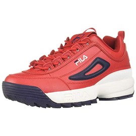 Fila Men's Disruptor Ii Premium Shoes Red/White/Navy 13