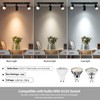 SGGSHENNAN Adjustable Spotlight Ceiling Light Fixture 3 Light Gu10 Track