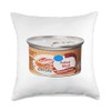 Gourmet Potted Potted Meat Throw Pillow, 18x18, Multicolor