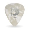 Planet Waves 1CWP6-25 White Pearl Celluloid Guitar Picks, 25 pack,