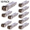 10Pack 1.25G 850nm Multimode SFP LC Transceiver Fiber Module 550
