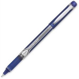 5 PENS: Precise Grip Rollerball Pen, Blue Ink, Sold as a pack of 5
