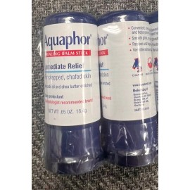 Aquaphor LOT (2) AQUAPHOR HEALING BALM STICK .65oz Each.  New