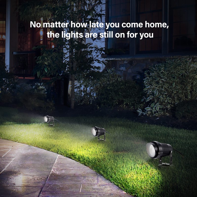 LemonBest Landscape Lights - 5W 110V Outdoor Spotlight - Waterproof