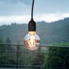 LEDSone 2m Pendant Light, E27 Rainproof Lamp Holder IP65 Indoor/Outdoor