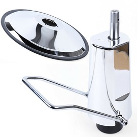 DNYSYSJ Barber Salon Chair Chair Lift Hydraulic Pump with Base Adjustable Height Chair Replacement (4.3in+23in Base)