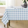Maymiss Gingham Tablecloth Rectangle Checkered Tablecloth Waterproof