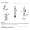 Geberit Impuls 250 Twico 1 Dual Flush Valve Toilet Cistern
