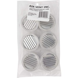 AIR VENT 50001 2" Mill Mini Alum Louver, 36 PCS/CTN