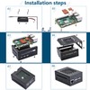 GeeekPi Raspberry Pi 5 Metal Case with Fan, Cooling Fan